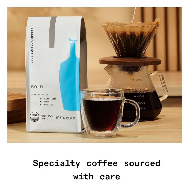 slide 6 of 8, Blue Bottle Coffee Blue Bottle Bold Whole Bean Medium Roast Coffee - 12oz, 12 oz