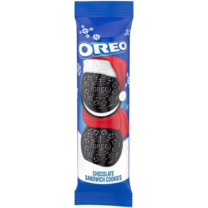 slide 1 of 14, OREO Limited Edition Chocolate Sandwich Cookies Stocking Stuffer - 4oz, 4 oz