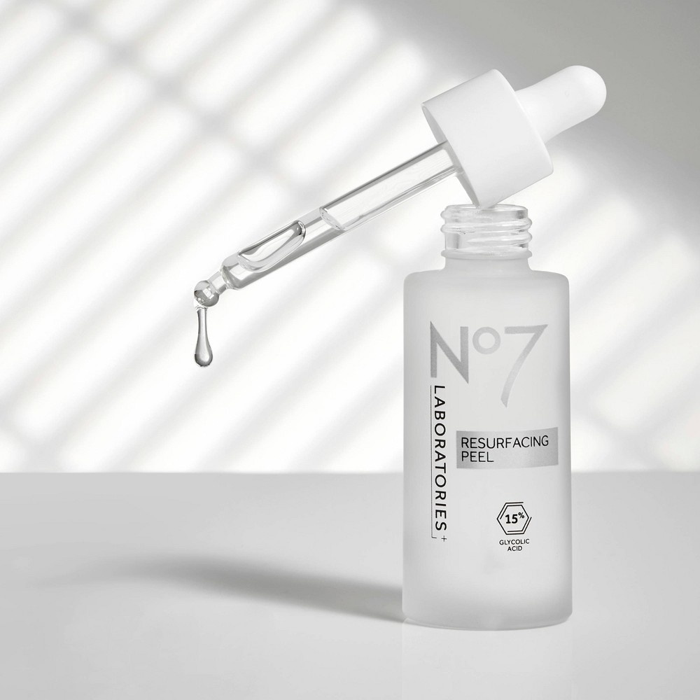 slide 10 of 12, No7 Laboratories Resurfacing Peel 15% Glycolic Acid, 1 fl oz