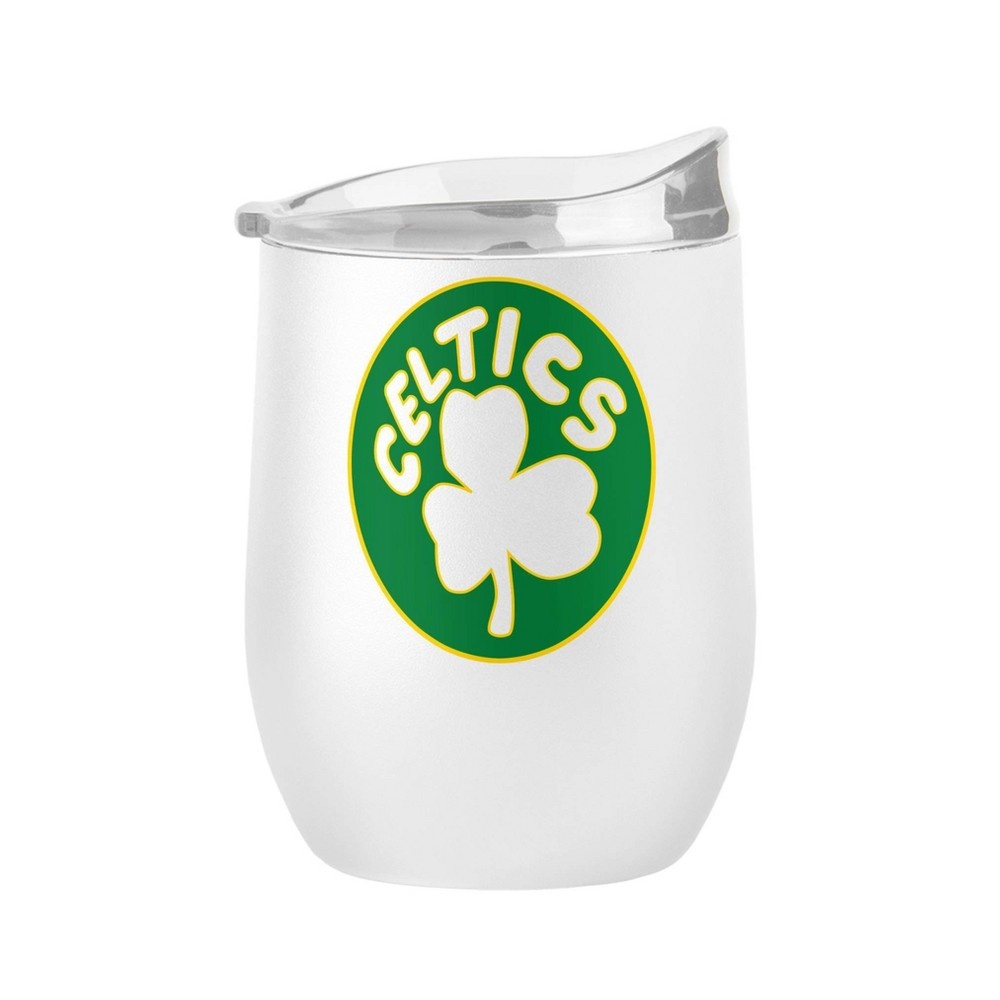 slide 2 of 2, NBA Boston Celtics Retro Wine Tumbler, 16 oz