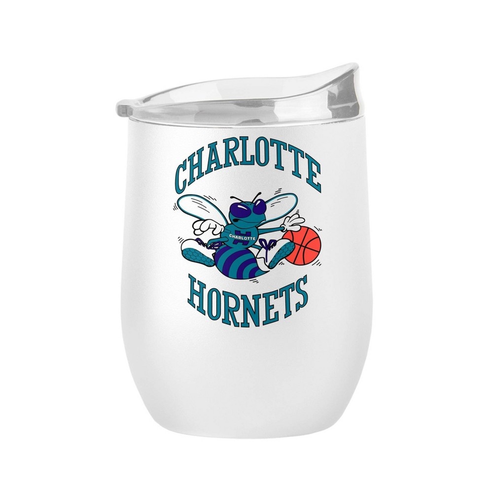 slide 2 of 2, NBA Charlotte Hornets Retro Wine Tumbler, 16 oz