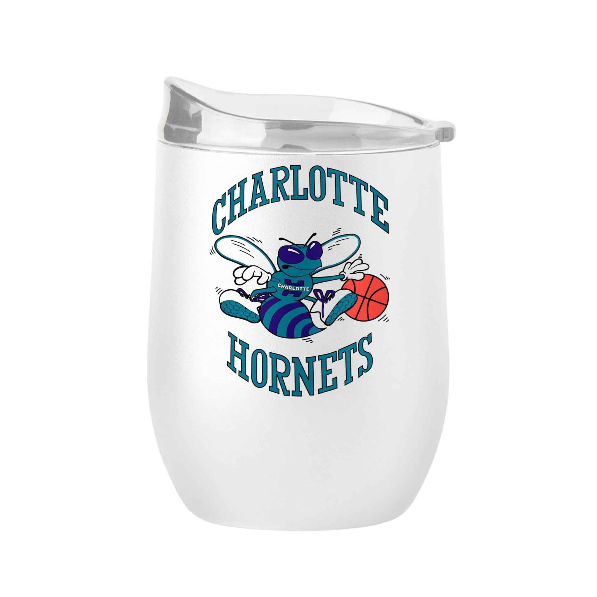 slide 1 of 2, NBA Charlotte Hornets Retro Wine Tumbler, 16 oz