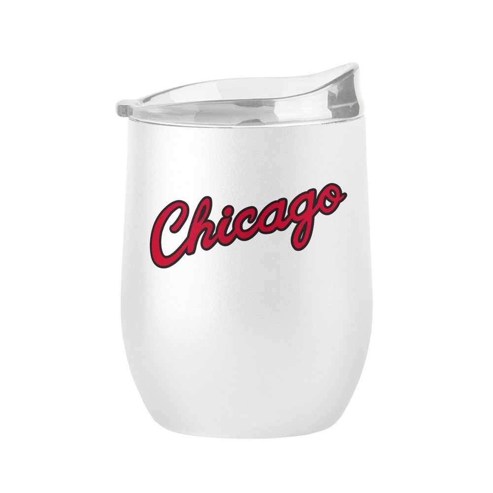 slide 2 of 2, NBA Chicago Bulls Retro Wine Tumbler, 16 oz