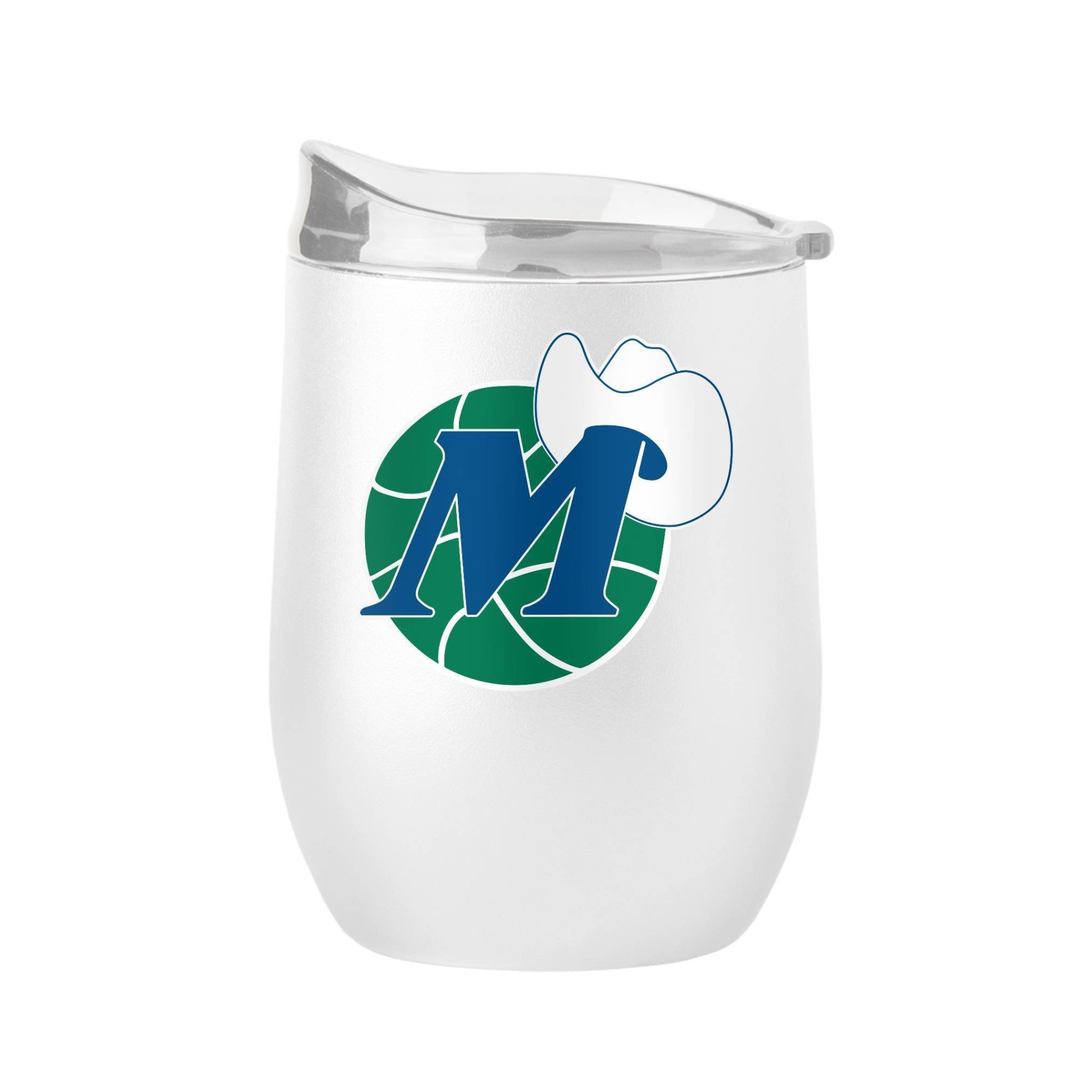 slide 1 of 2, NBA Dallas Mavericks Retro Wine Tumbler, 16 oz