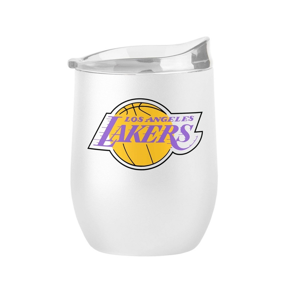 slide 2 of 2, NBA Los Angeles Lakers Retro Wine Tumbler, 16 oz