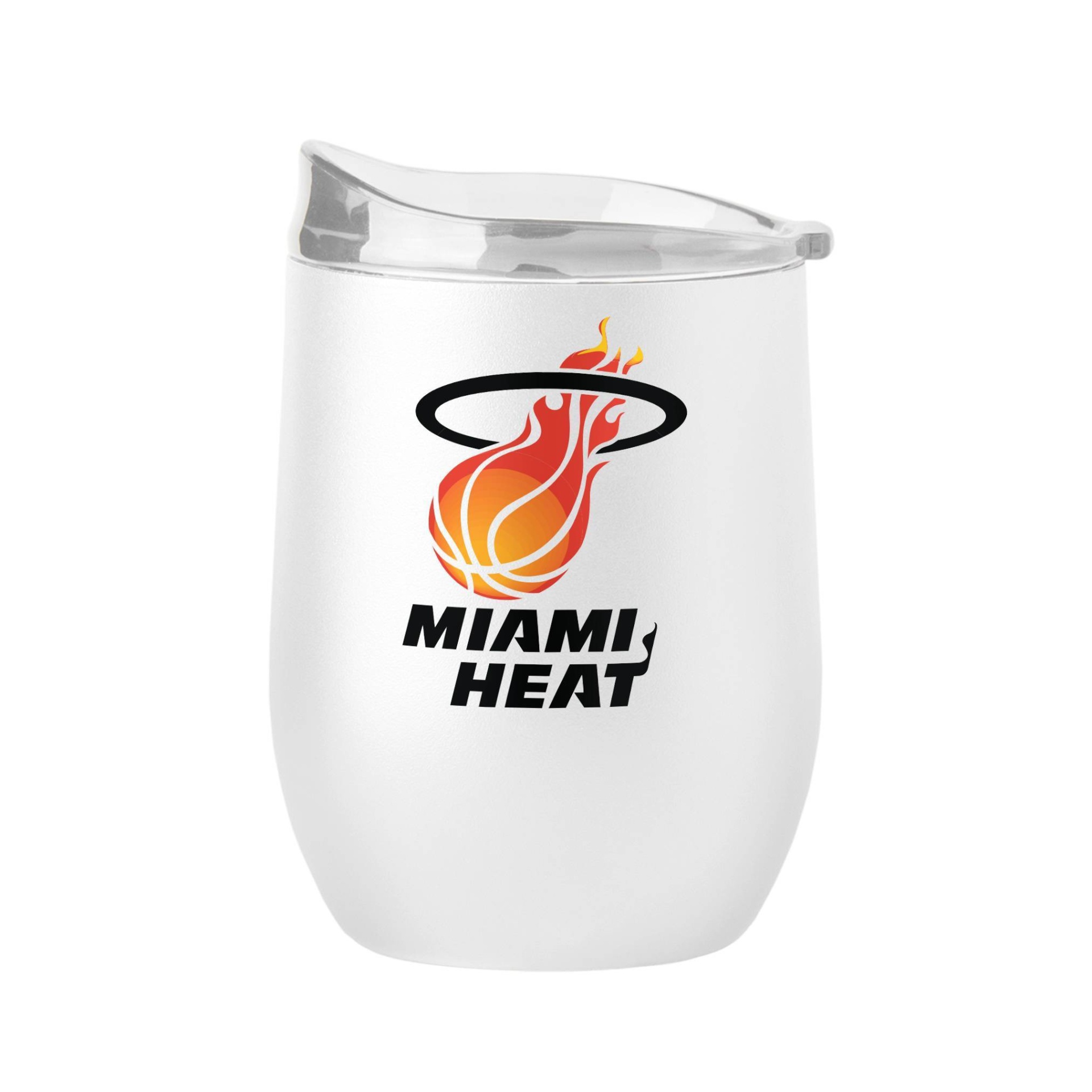 slide 1 of 2, NBA Miami Heat Retro Wine Tumbler, 16 oz