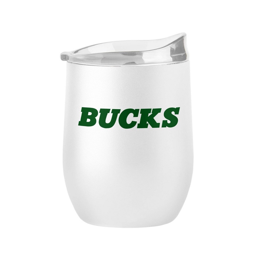 slide 2 of 2, NBA Milwaukee Bucks Retro Wine Tumbler, 16 oz