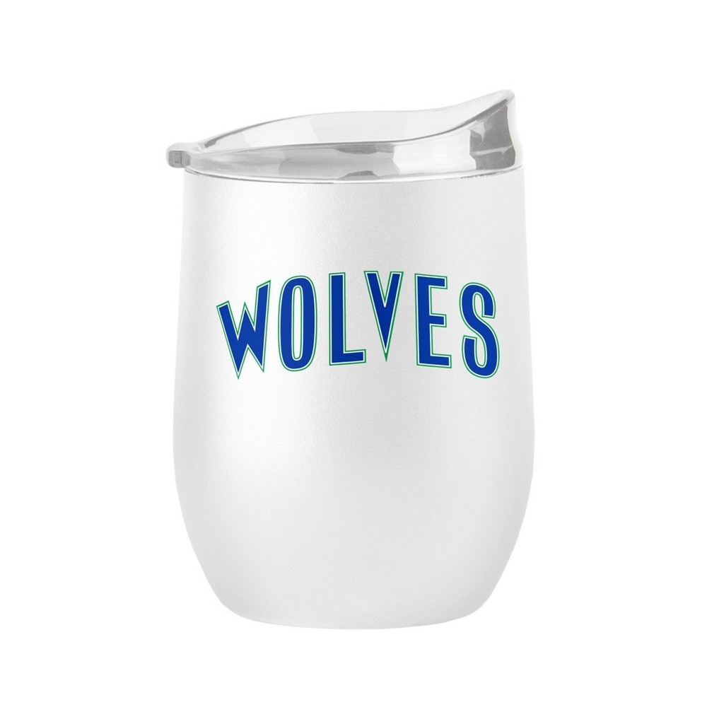 slide 2 of 2, NBA Minnesota Timberwolves Retro Wine Tumbler, 16 oz