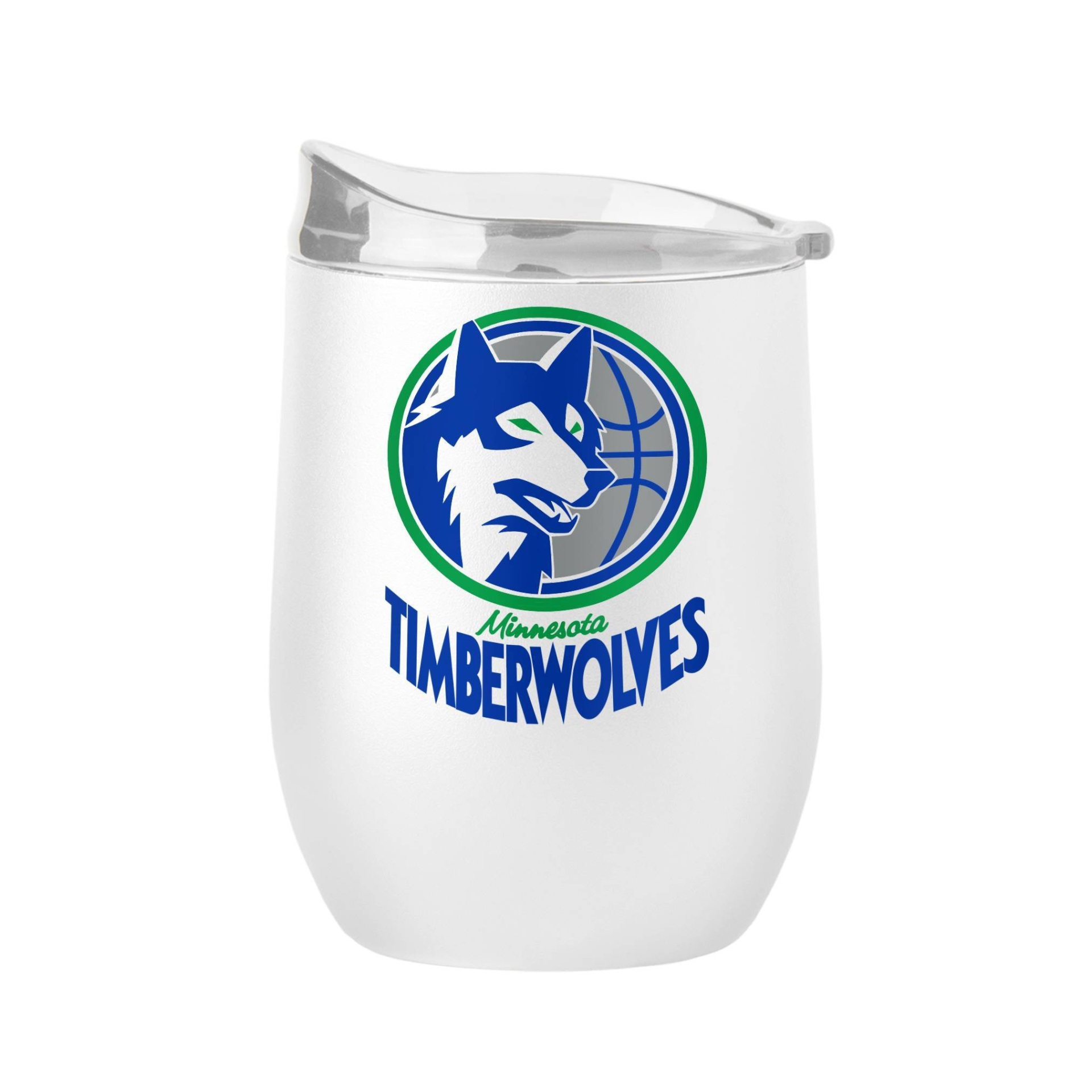 slide 1 of 2, NBA Minnesota Timberwolves Retro Wine Tumbler, 16 oz