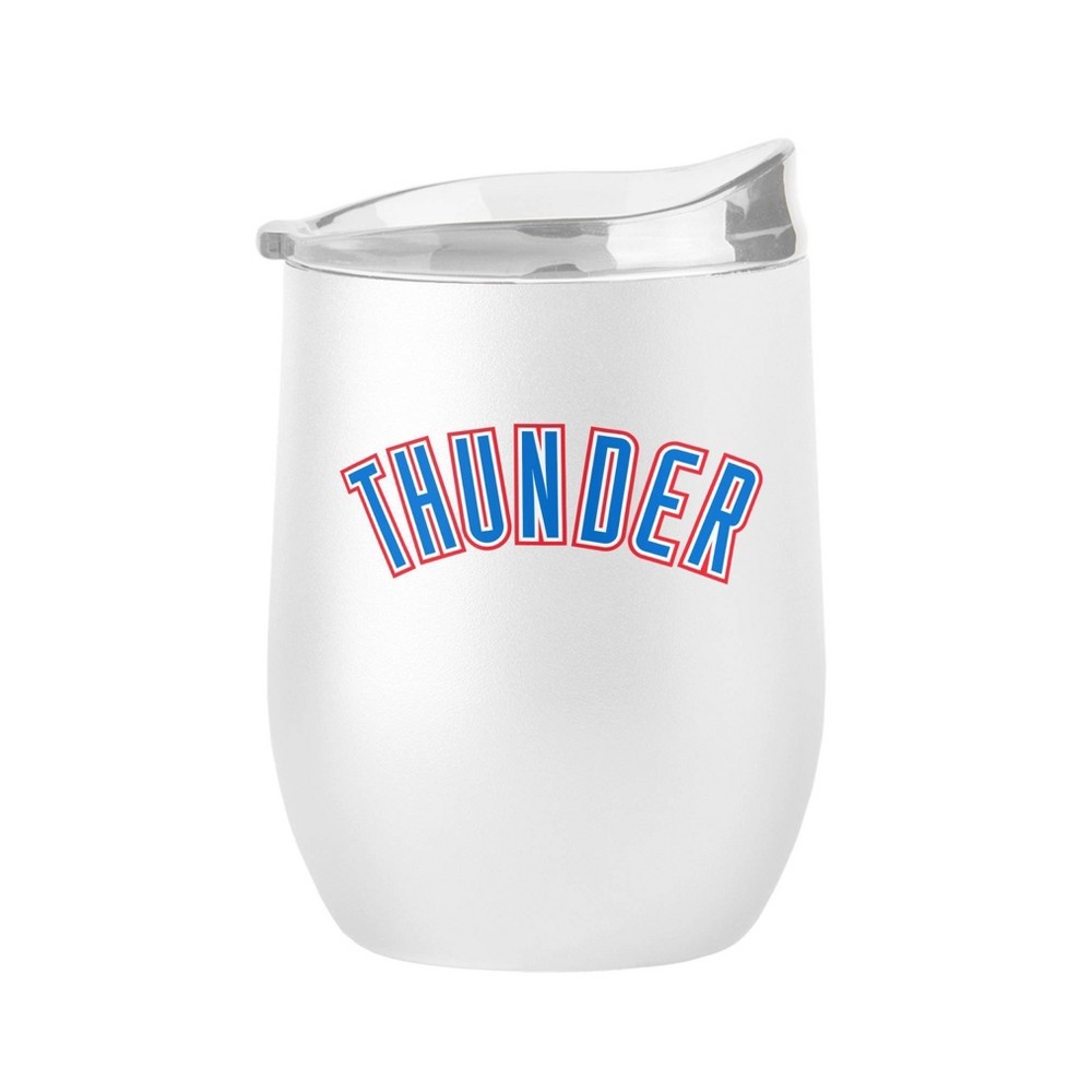 slide 2 of 2, NBA Oklahoma City Thunder Retro Wine Tumbler, 16 oz