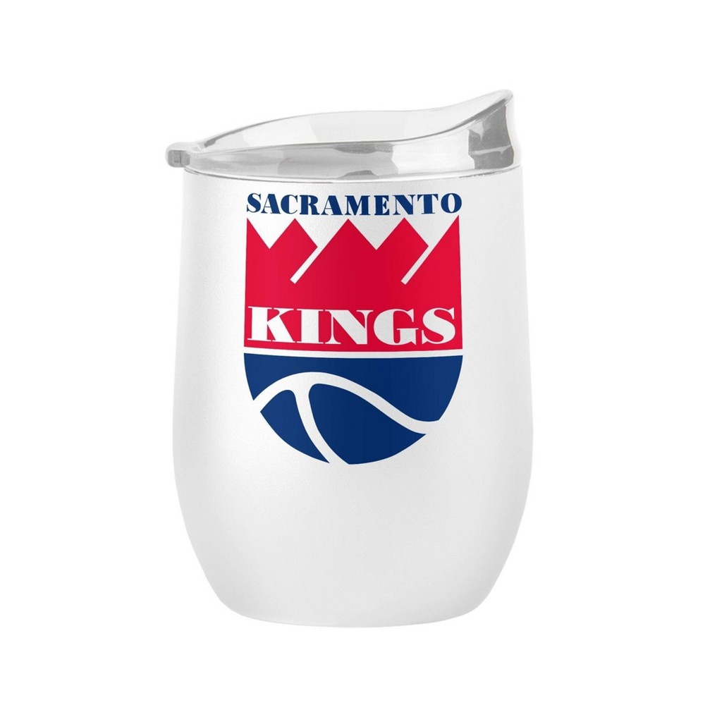 slide 2 of 2, NBA Sacramento Kings Retro Wine Tumbler, 16 oz