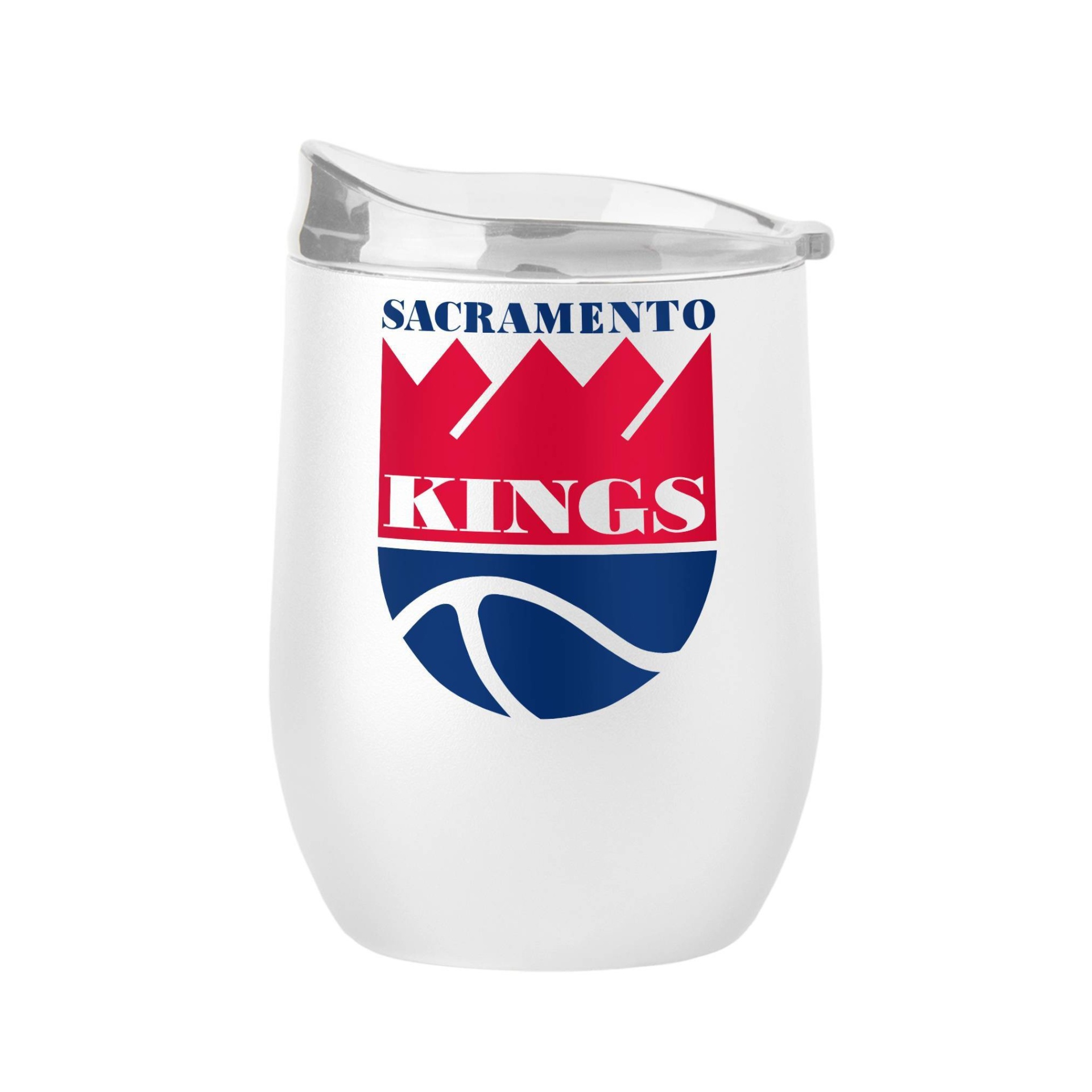 slide 1 of 2, NBA Sacramento Kings Retro Wine Tumbler, 16 oz