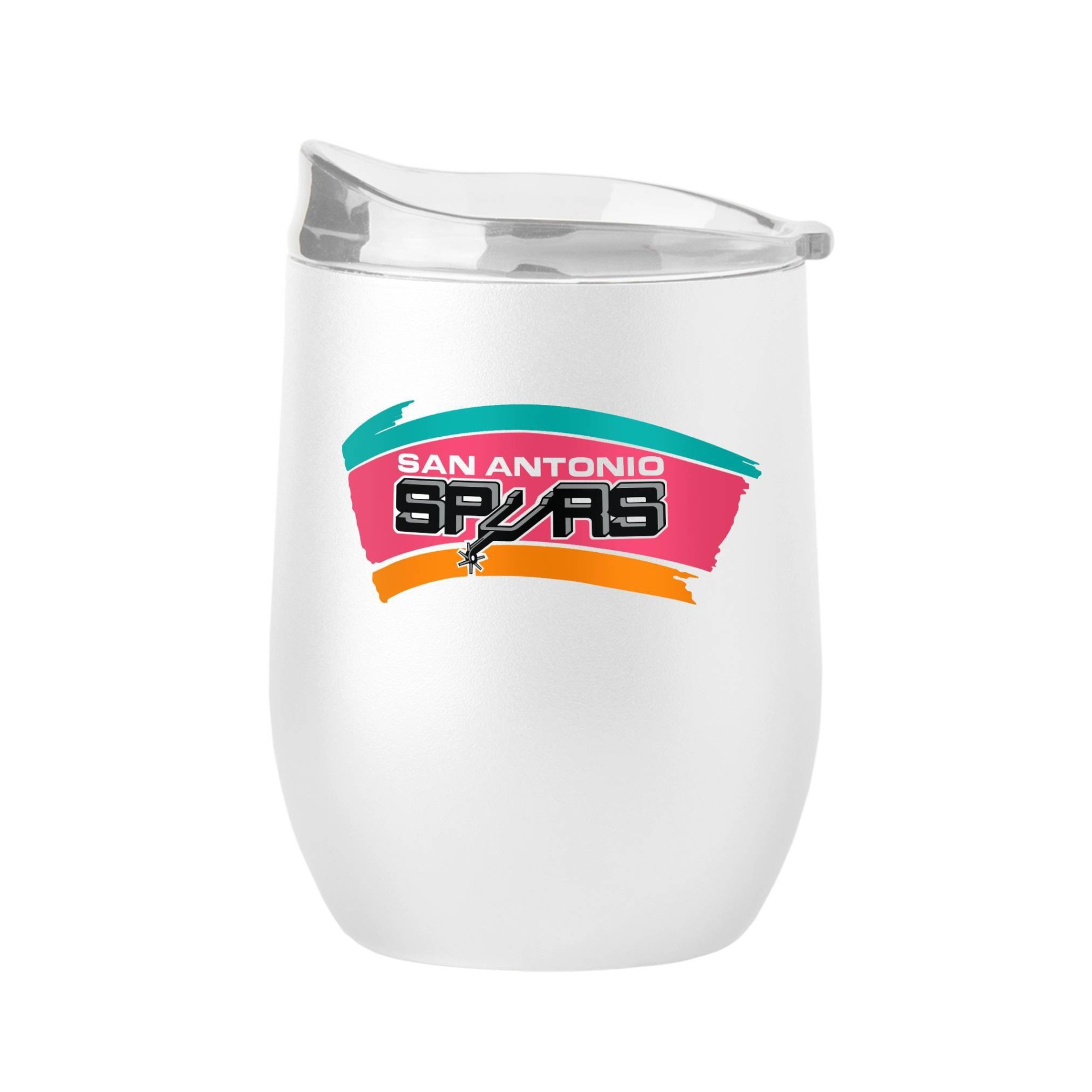 slide 1 of 2, NBA San Antonio Spurs Retro Wine Tumbler, 16 oz