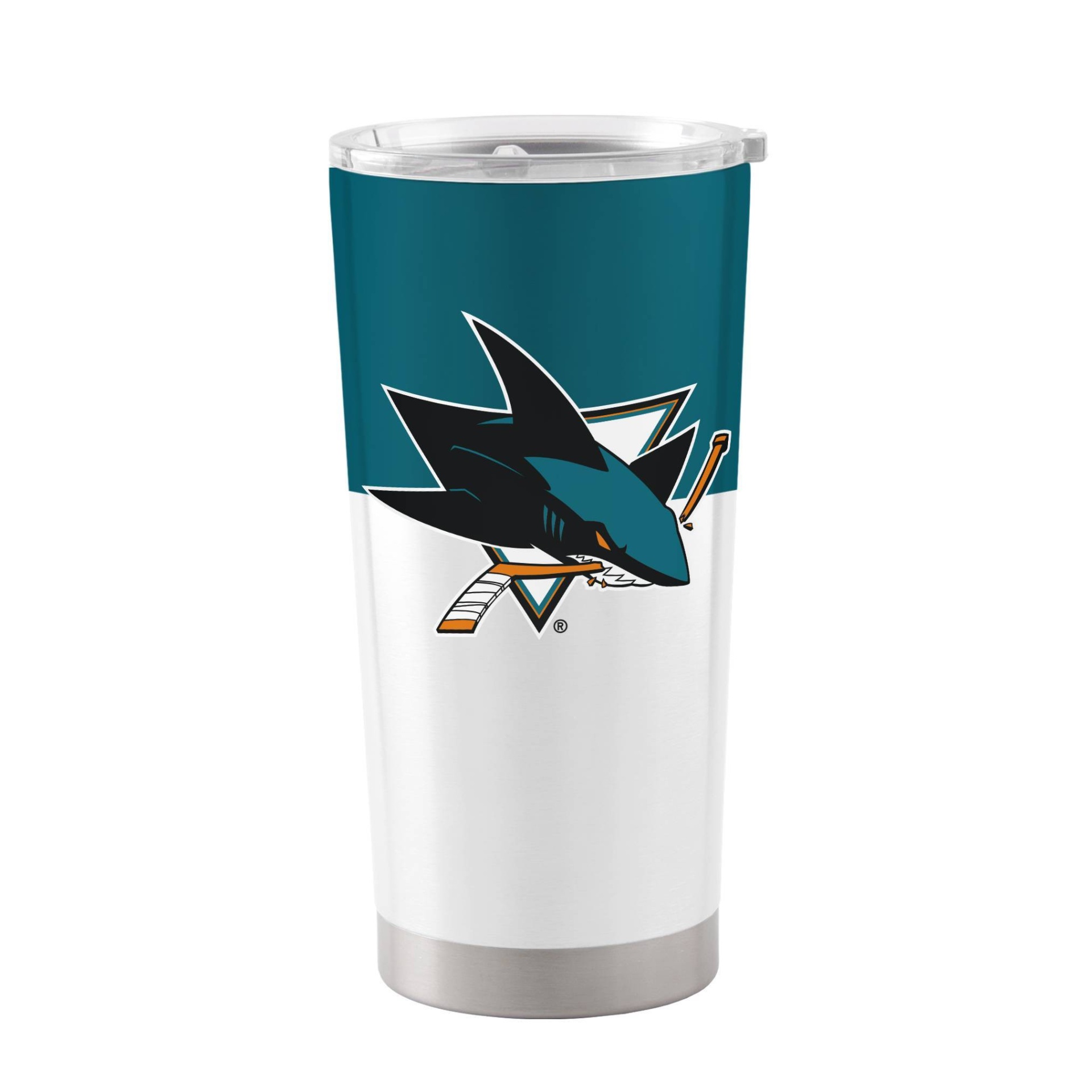 slide 1 of 2, NHL San Jose Sharks Retro Double-Wall Tumbler, 20 oz