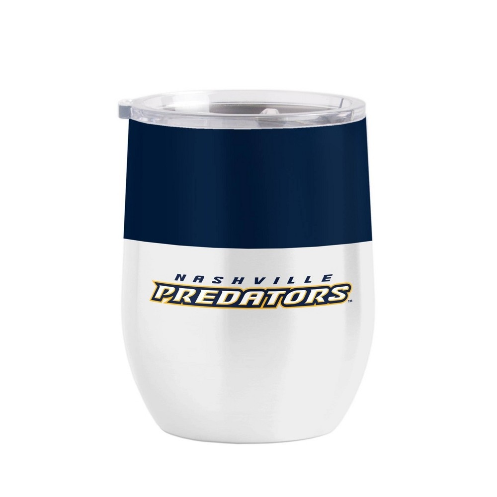 slide 2 of 2, NHL Nashville Predators Retro Wine Tumbler, 16 oz