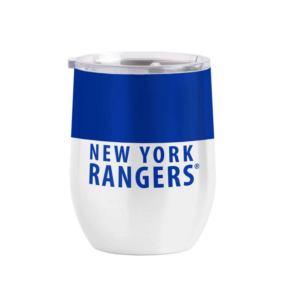 slide 2 of 2, NHL New York Rangers Retro Wine Tumbler, 16 oz