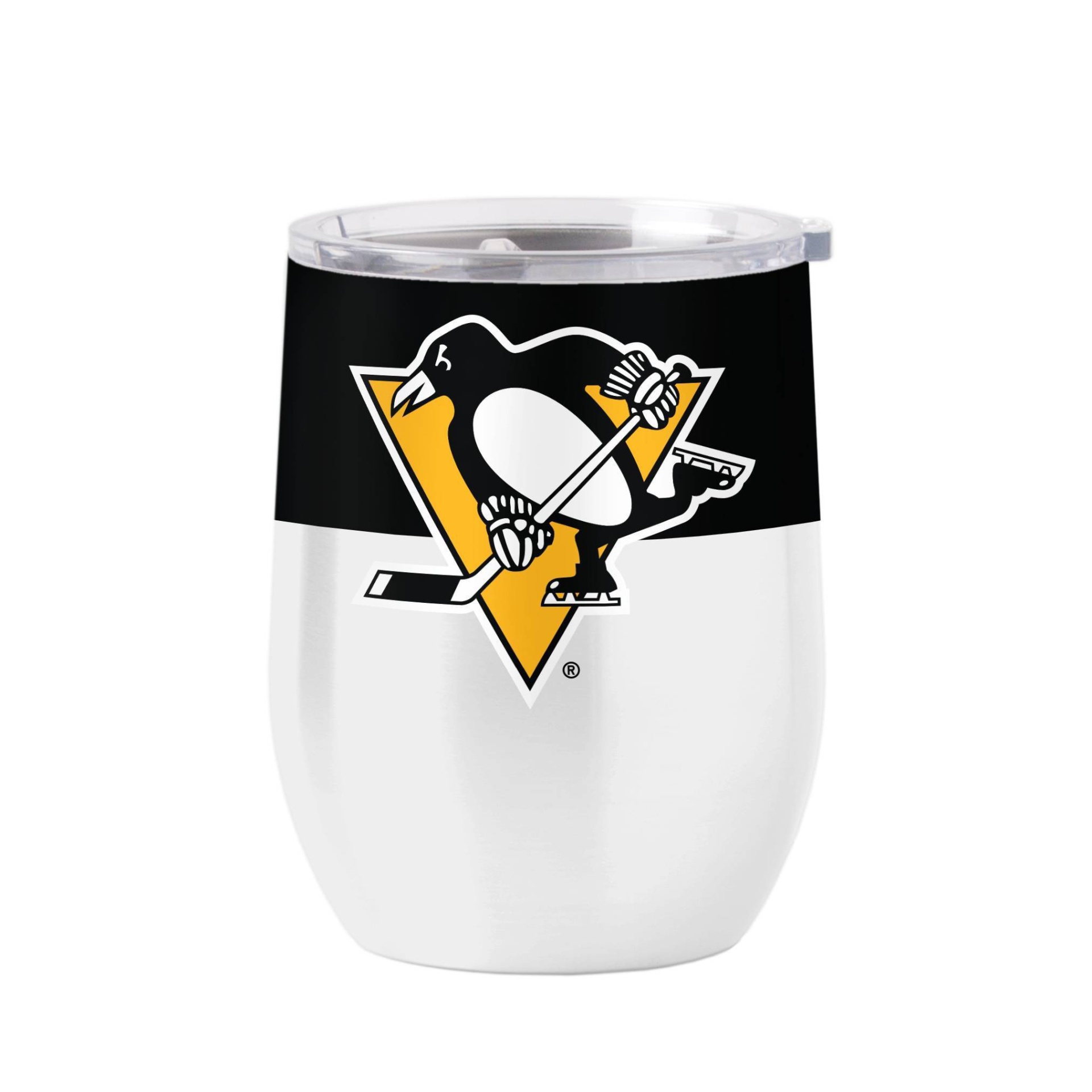 slide 1 of 2, NHL Pittsburgh Penguins Retro Wine Tumbler, 16 oz