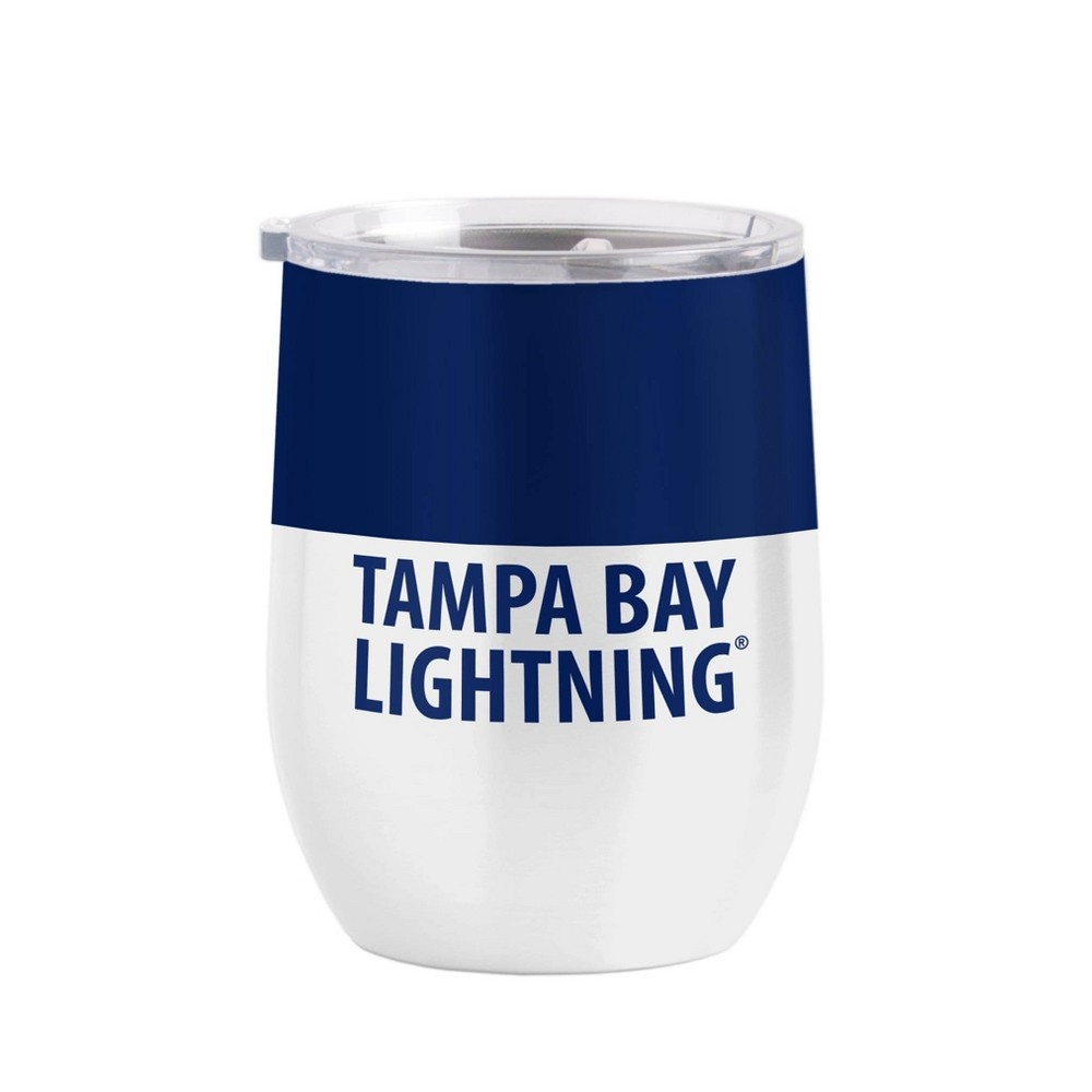 slide 2 of 2, NHL Tampa Bay Lightning Retro Wine Tumbler, 16 oz