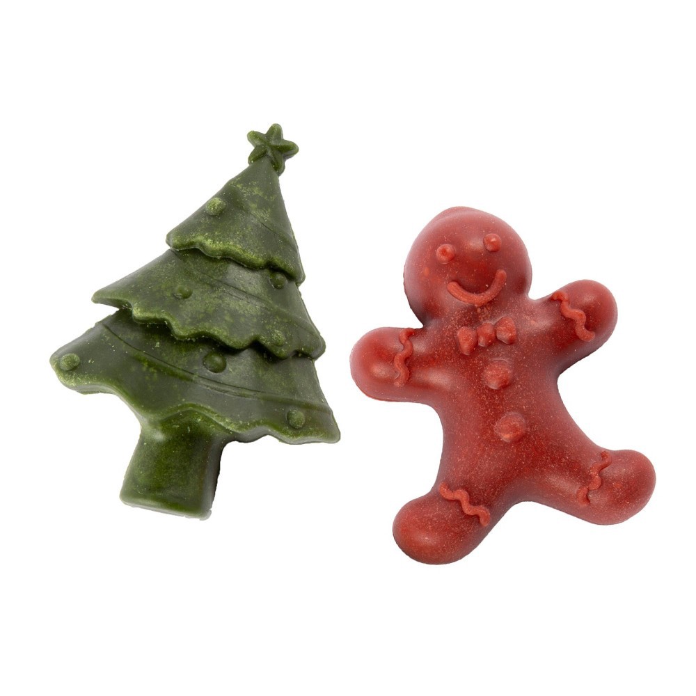 slide 3 of 5, DreamBone Holiday Shapes Chicken Dog Treats - 2ct, 2 ct