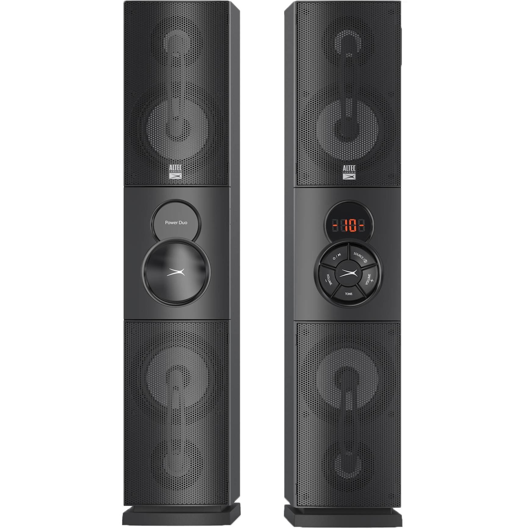 slide 1 of 7, Altec Lansing Party Duo Tower Speaker Set, 1 ct