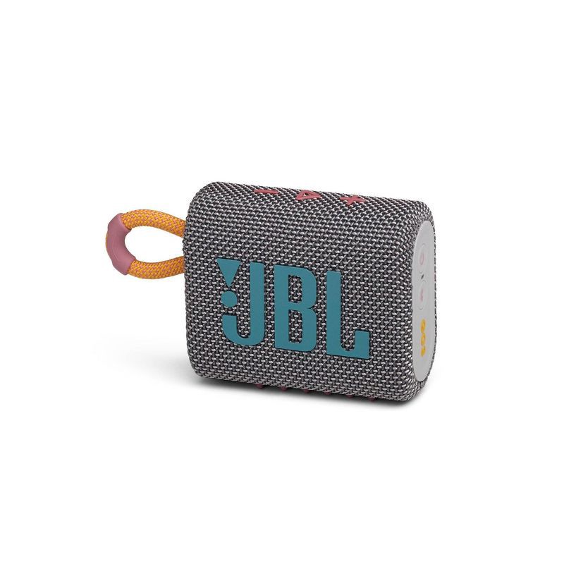 slide 1 of 7, JBL Go3 Wireless Speaker - Gray, 1 ct