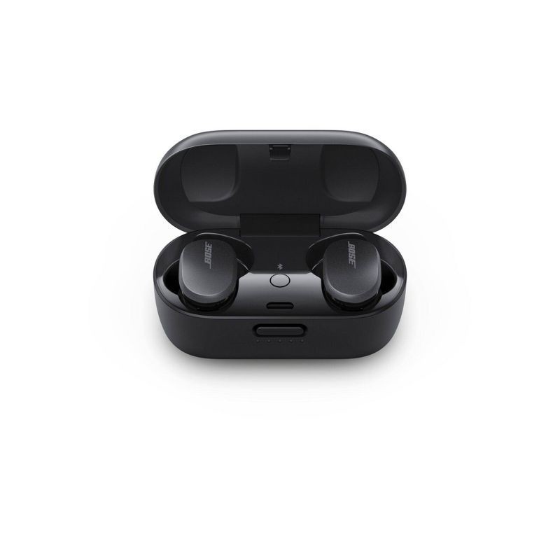 slide 4 of 9, Bose QuietComfort Noise Cancelling True Wireless Bluetooth Earbuds - Black, 1 ct