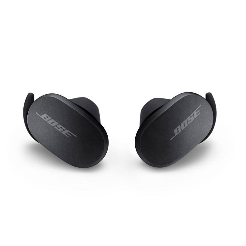 slide 1 of 9, Bose QuietComfort Noise Cancelling True Wireless Bluetooth Earbuds - Black, 1 ct