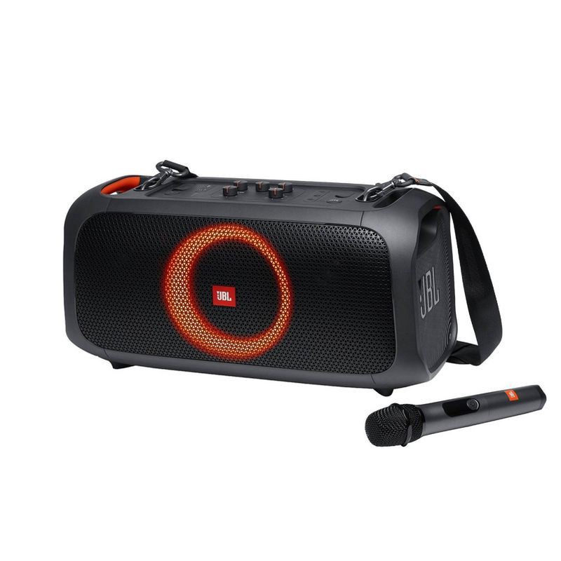 slide 1 of 7, JBL Party Box on the Go Bluetooth Speaker, 1 ct