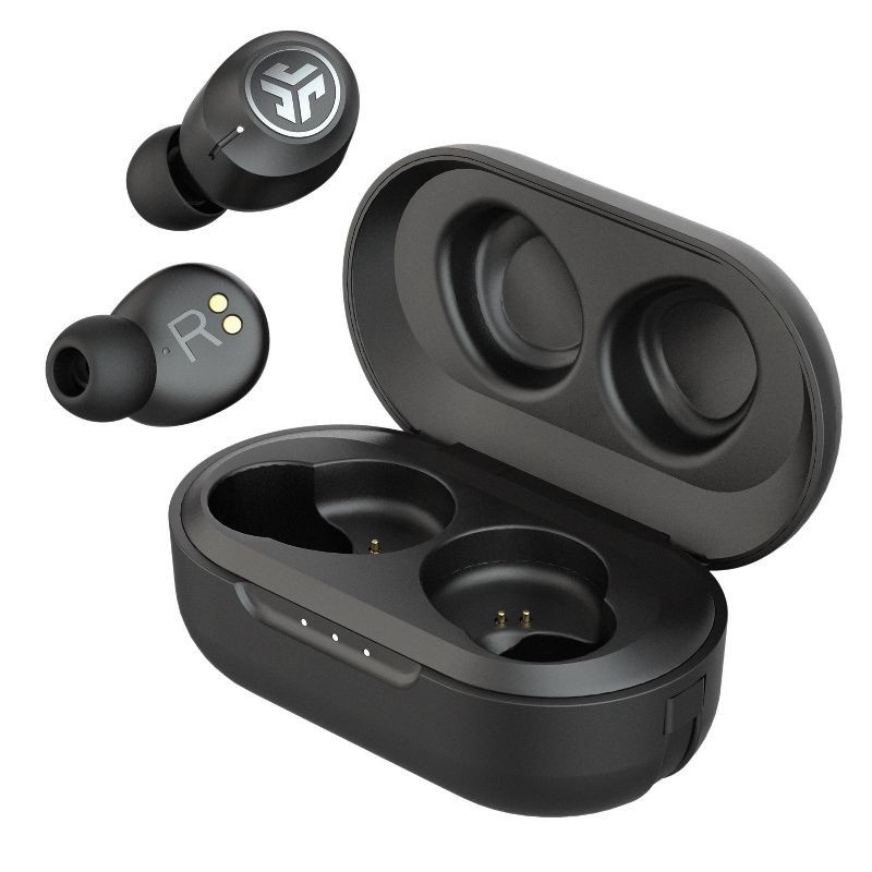 slide 2 of 7, JLab JBuds Air Active Noise Cancelling True Wireless Bluetooth Earbuds - Black, 1 ct