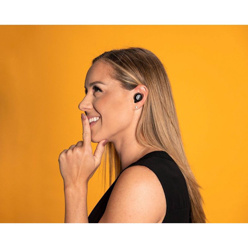 slide 6 of 7, JLab JBuds Air Active Noise Cancelling True Wireless Bluetooth Earbuds - Black, 1 ct