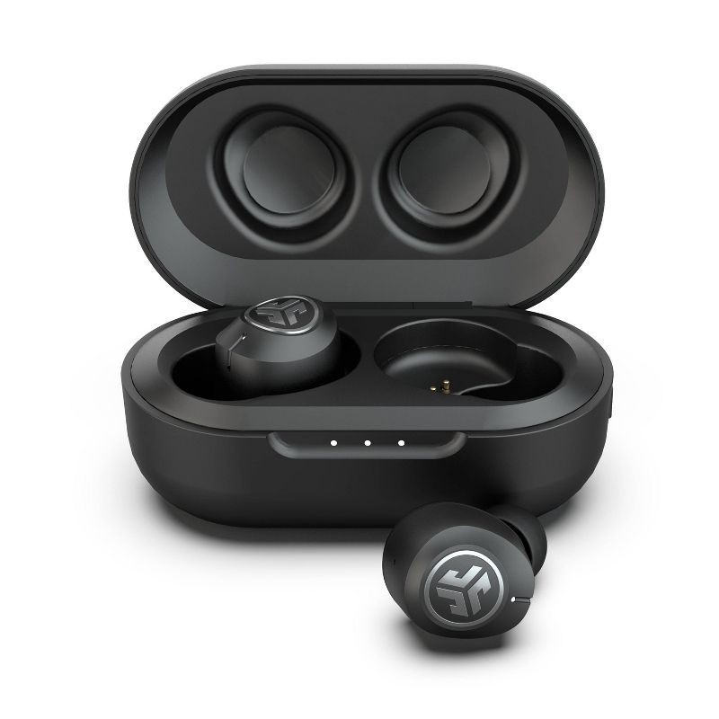 slide 1 of 7, JLab JBuds Air Active Noise Cancelling True Wireless Bluetooth Earbuds - Black, 1 ct