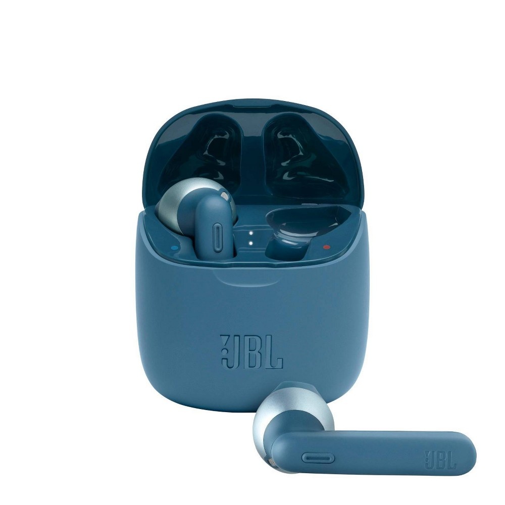 slide 3 of 4, JBL Tune 225 True Wireless Bluetooth Earbuds - Blue, 1 ct