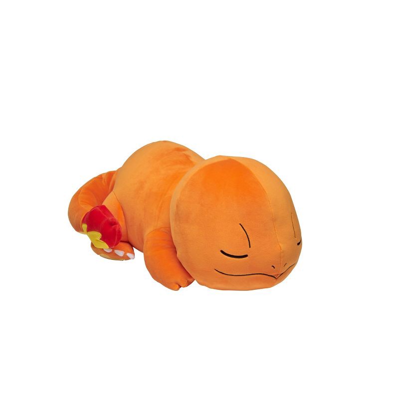 slide 2 of 5, Pokemon Charmander Sleeping Kids' Plush Buddy, 1 ct