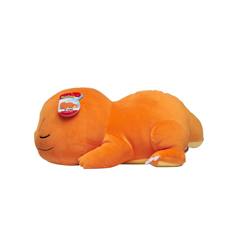 slide 3 of 5, Pokemon Charmander Sleeping Kids' Plush Buddy, 1 ct