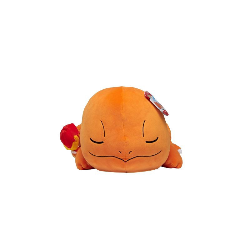 slide 1 of 5, Pokemon Charmander Sleeping Kids' Plush Buddy, 1 ct