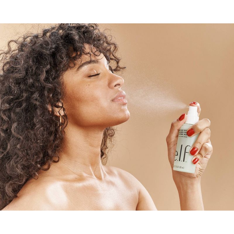 slide 3 of 5, e.l.f. Stay All Night Micro-Fine Setting Mist - Light Green - 2.7 fl oz, 2.7 fl oz