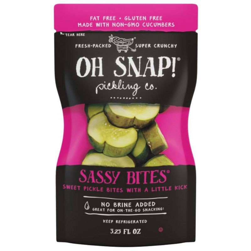 slide 1 of 6, OH SNAP! Sassy Bites - 3.25 fl oz, 3.25 fl oz