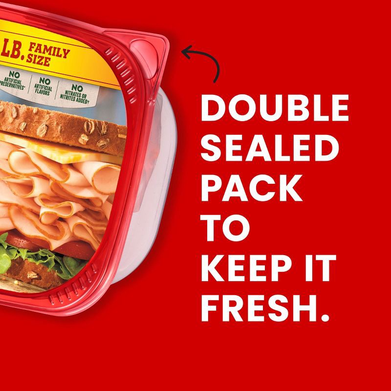 slide 6 of 9, Hillshire Farm Ultra Thin Oven Roasted Turkey - 16oz, 16 oz