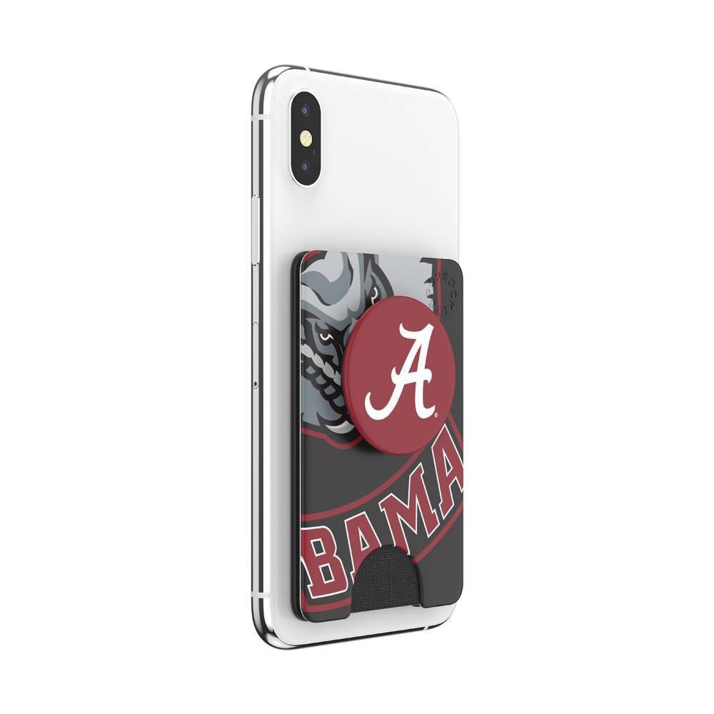 slide 4 of 5, NCAA Alabama Crimson Tide PopSockets PopWallet+ (with PopTop), 1 ct