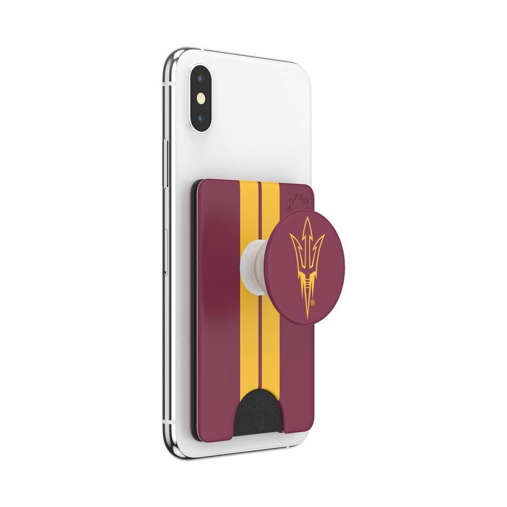 slide 3 of 5, NCAA Arizona State Sun Devils PopSockets PopWallet+ (with PopTop), 1 ct