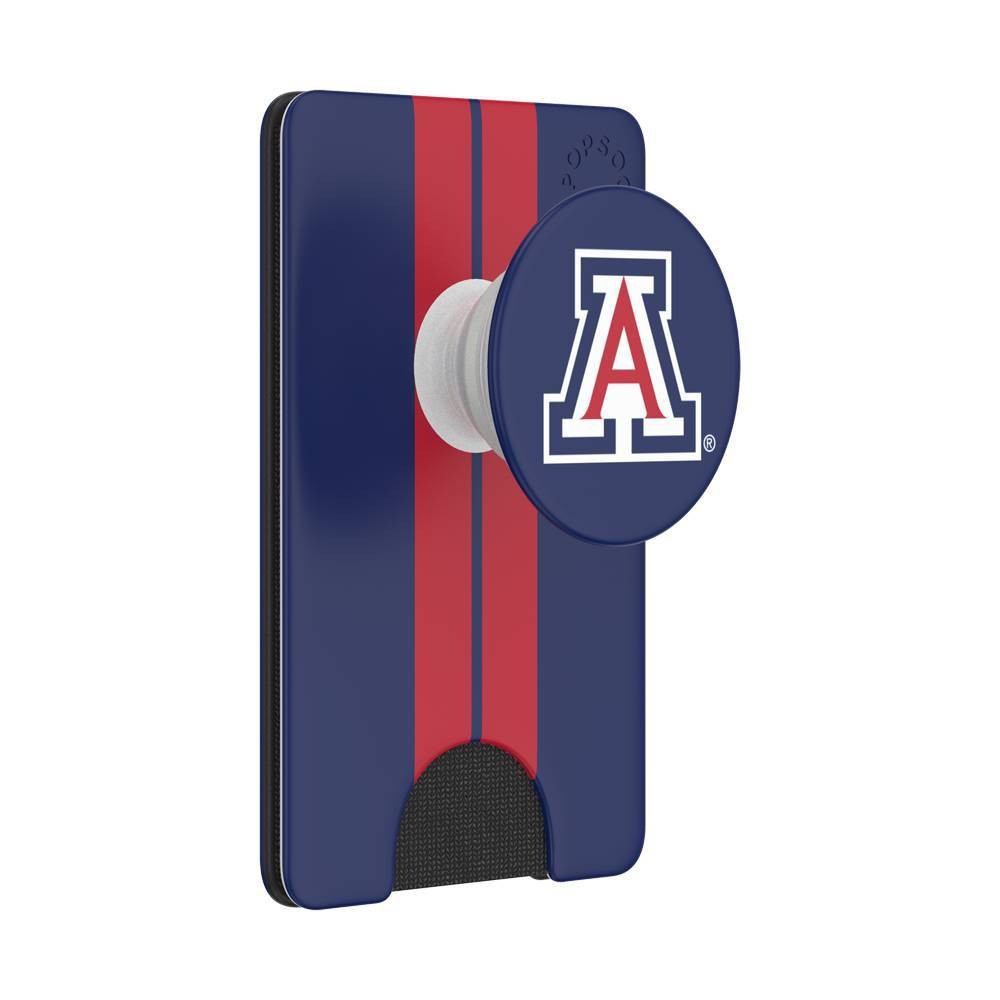 slide 2 of 3, NCAA Arizona Wildcats PopSockets PopWallet+ (with PopTop), 1 ct