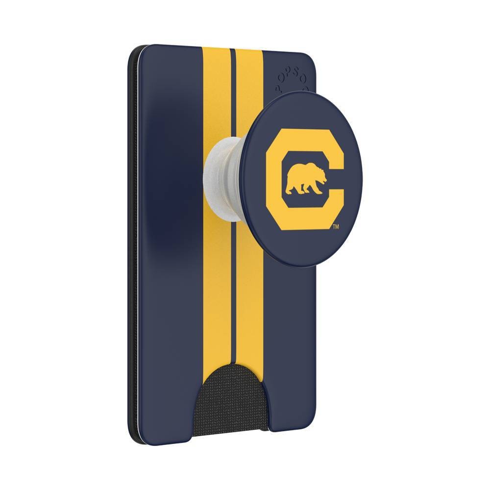 slide 2 of 3, NCAA Cal Golden Bears PopSockets PopWallet+ (with PopTop), 1 ct