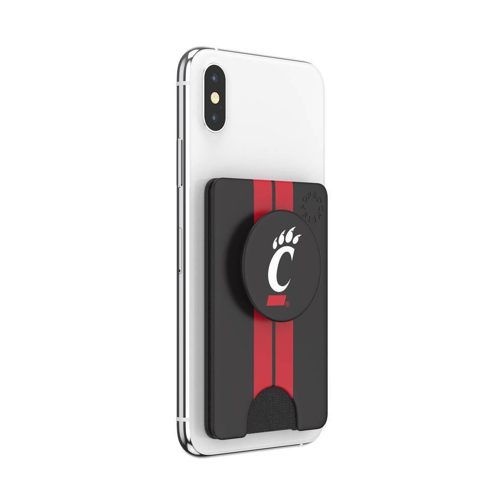 slide 4 of 5, NCAA Cincinnati Bearcats PopSockets PopWallet+ (with PopTop), 1 ct