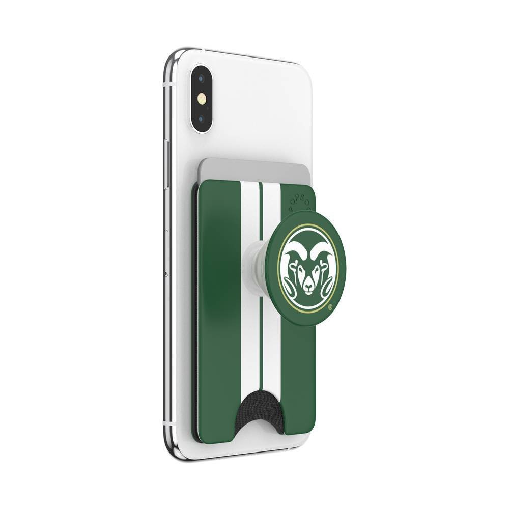 slide 4 of 4, NCAA Colorado State Rams PopSockets PopWallet+ (with PopTop), 1 ct