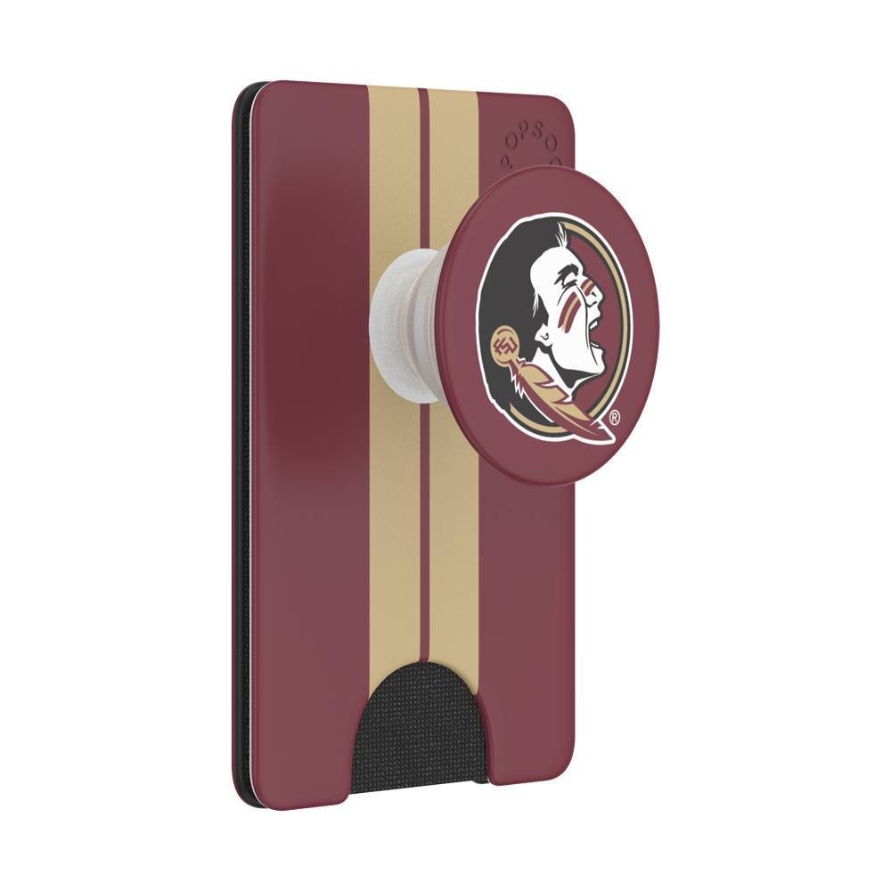 slide 2 of 5, NCAA Florida State Seminoles PopSockets PopWallet+ (with PopTop), 1 ct