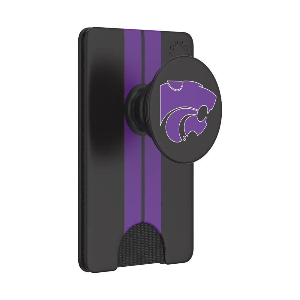 slide 2 of 5, NCAA Kansas State Wildcats PopSockets PopWallet+ (with PopTop), 1 ct