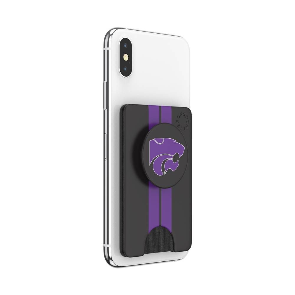 slide 4 of 5, NCAA Kansas State Wildcats PopSockets PopWallet+ (with PopTop), 1 ct