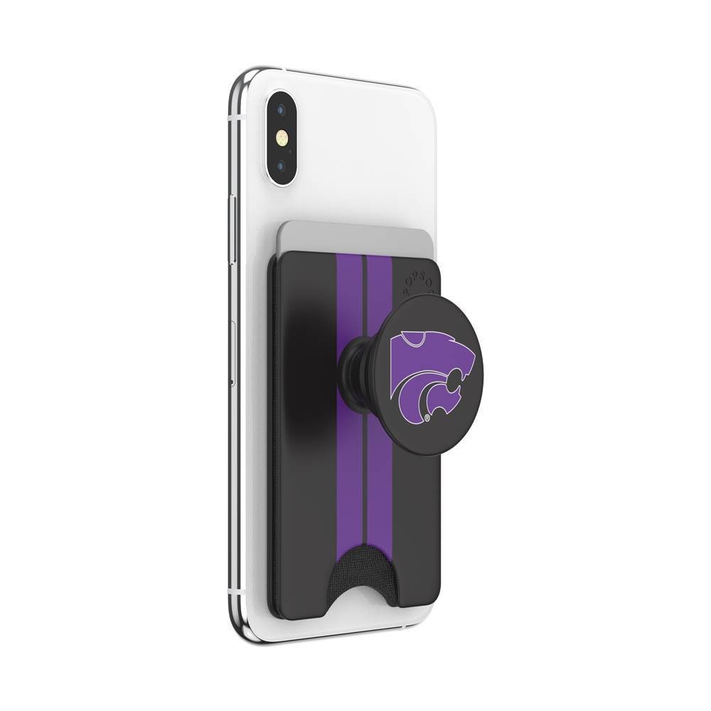 slide 5 of 5, NCAA Kansas State Wildcats PopSockets PopWallet+ (with PopTop), 1 ct