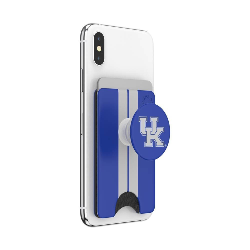 slide 5 of 5, NCAA Kentucky Wildcats PopSockets PopWallet+ (with PopTop), 1 ct