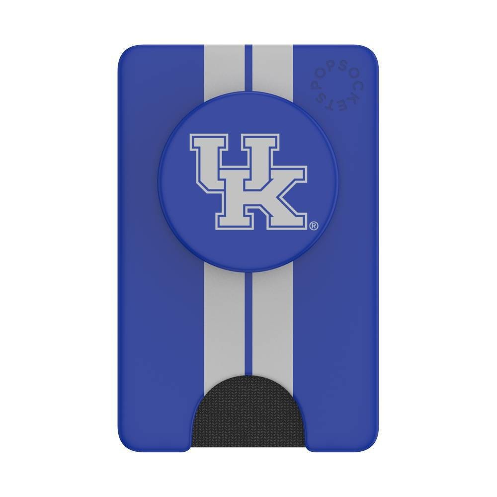 slide 1 of 5, NCAA Kentucky Wildcats PopSockets PopWallet+ (with PopTop), 1 ct